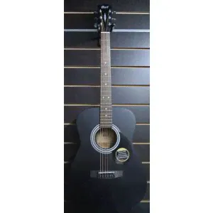 Cort AF510 BKS акустическая гитара, цвет черный матовый-0
