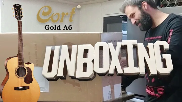 Unboxing | Cort Gold A6 | Acoustic Guitar