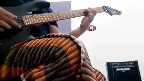 tes gitar cort x6 sm + behringer amply