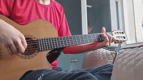 Cort CEC7-NAT | Accoustic Sound Test with D'Addario EJ30 Classical Guitar Strings