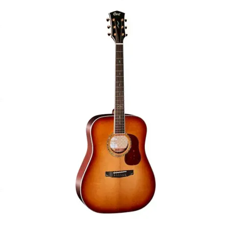 Гитара акустическая Cort Gold-D8-LB Gold Series с чехлом санберст-0
