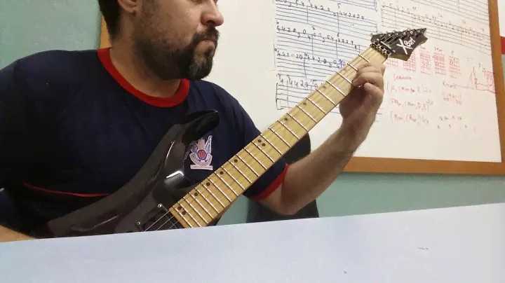 Teste guitarra Cort x6 sm