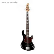 Бас-гитара Cort GB35JJ-BK GB Series 5-струнная, черная