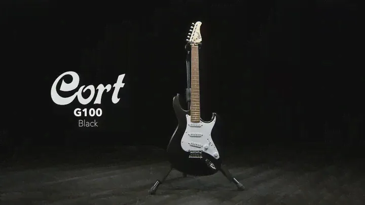 Cort G100, Black | Gear4music demo