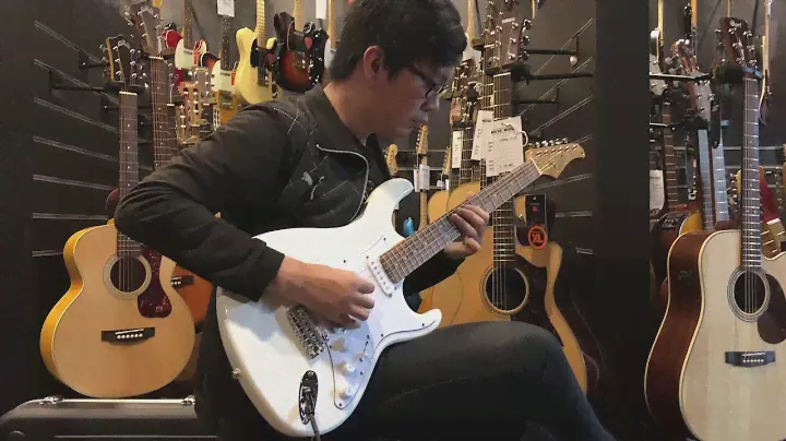 Cort G260CS in Olympic White fusion demo!!