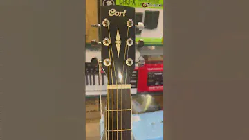 Unboxing Cort CJ-MEDX Jumbo-Sized Electro-Acoustic Guitar With Bag - Natural Glossy #unboxing