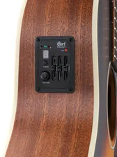 Cort GA1E-OPSB-WBAG Grand Regal Series электроакустическая гитара, санберст, чехол