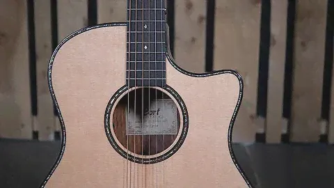 Cort Guitar GA PF Bevel Natural — акустический обзор