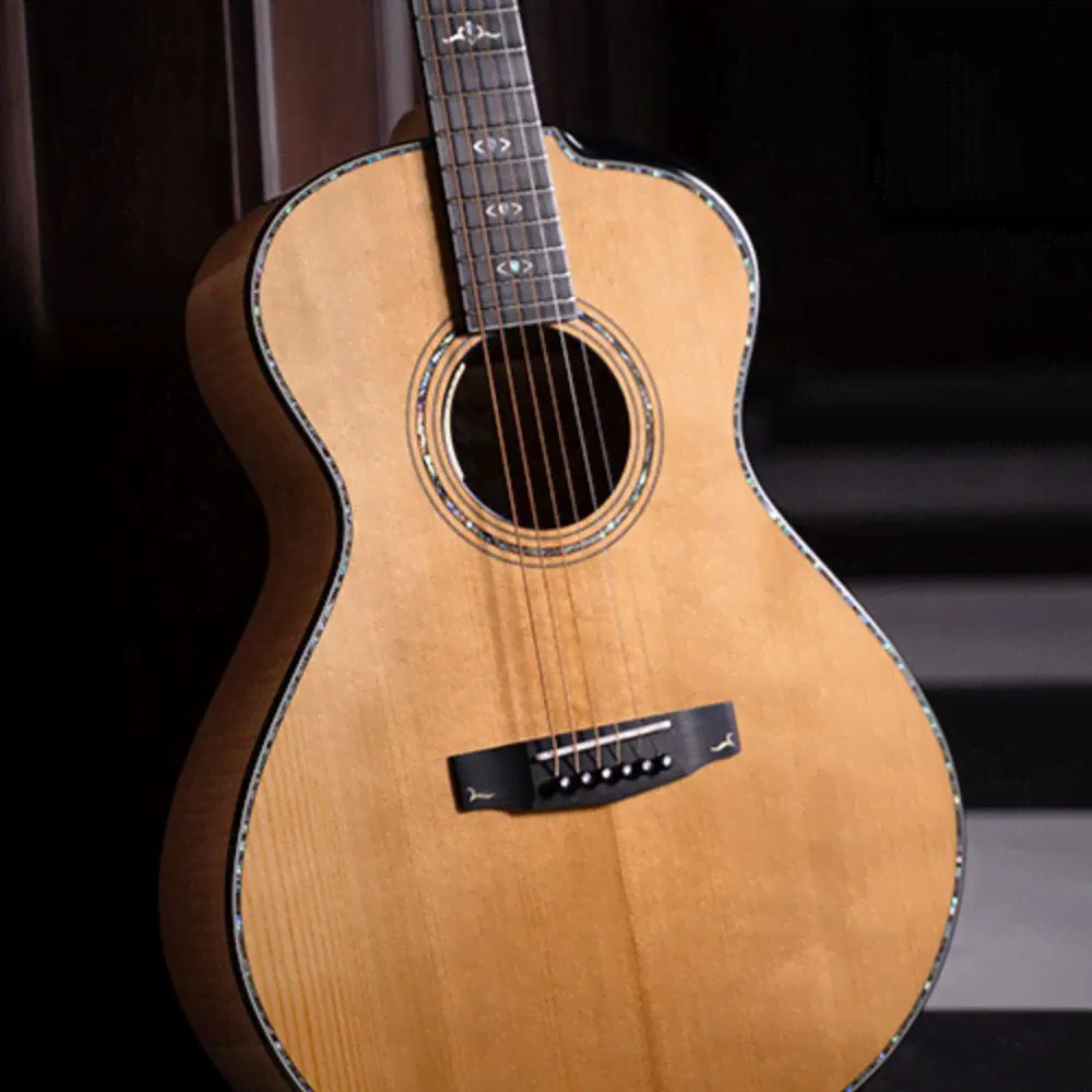 Cort Gold-Passion 6 String Electro Acoustic Guitar with Case - Natural Glossy