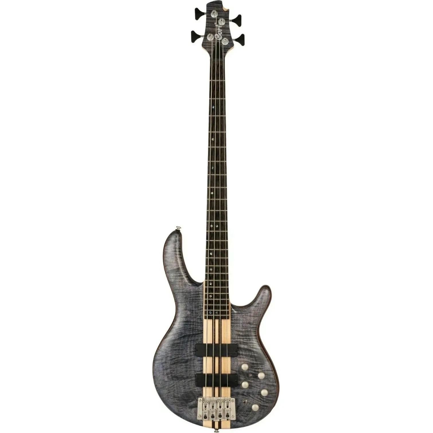 Бас-гитара Cort A4-Plus-FMMH-OPLB Artisan Series, черная-0
