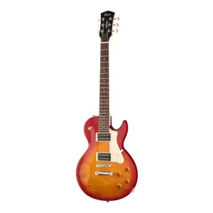Акция! Cort CR100 CRS электрогитара, цвет Cherry Red Sunburst - красный санберст