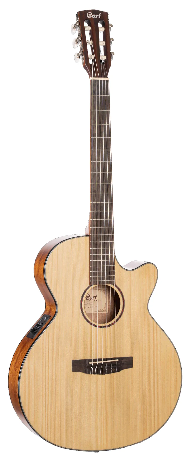 Электроакустическая гитара CORT CEC3-NS-0
