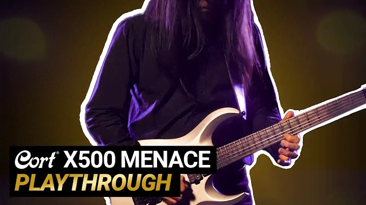 Hear The Cort X500 Menace Electric Guitar