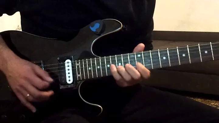 Speed bridge solo on guitar Cort kx5.
