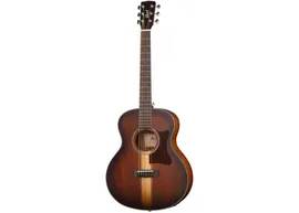Cort Little-CJ-Blackwood-OPLB CJ Series Электроакустическая гитара 3/4 с чехлом, санберст