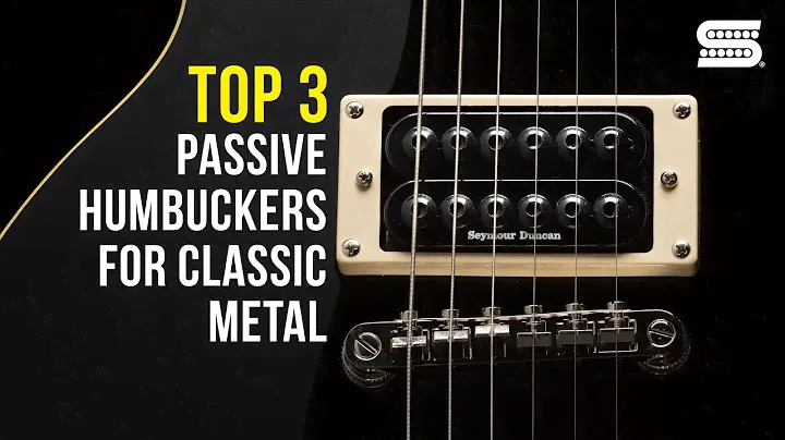 TOP 3: Best Guitar Pickups for CLASSIC METAL || Passive Humbuckers || Seymour Duncan