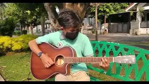 Gitar CORT GA MEDX M OP akustik check sound NO EDIT !!