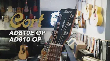Cort AD810E OP & AD810 OP (Sound Demo) | Kitharra