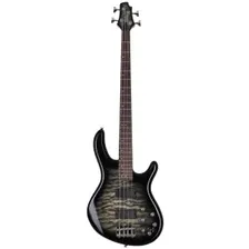 Cort Action DLX Plus FGB Бас-гитара, цвет серый санбёрст