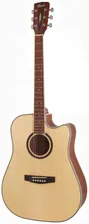 Электро-акустическая гитара Cort AD890CF-NT Standard Series