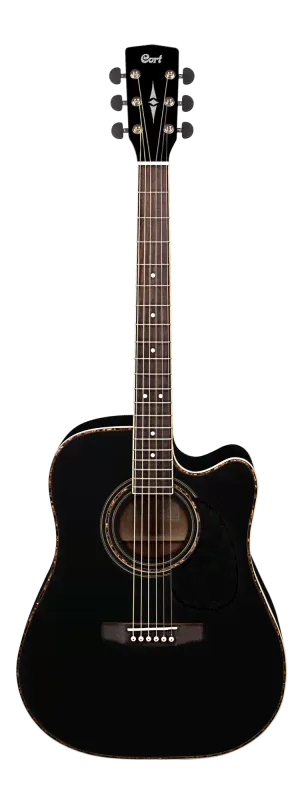 Гитара электроакустическая Cort Standard Series AD880CE-BK-0
