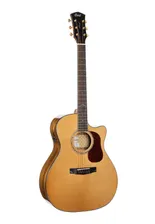 Gold-A6-Bocote-WCASE-NAT Gold Series Электроакустическая гитара, Гранд Аудиториум, с чехлом, Cort Gold-A6-Bocote-WCASE-NAT в Владивостоке