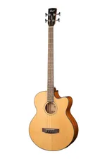 Электроакустическая бас-гитара AB850F-NAT-BAG, Cort