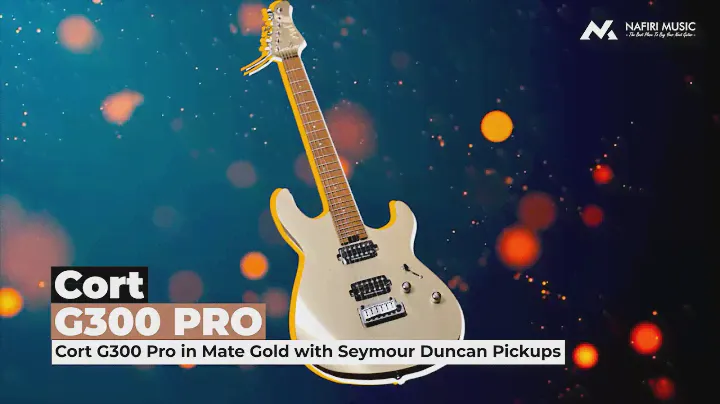 Cort G Series G300 PRO in Mate Gold, Ini Baru Gitar Modern!!!