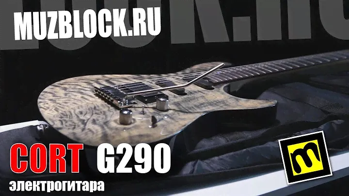 Cort G290 - демонстрация электрогитары
