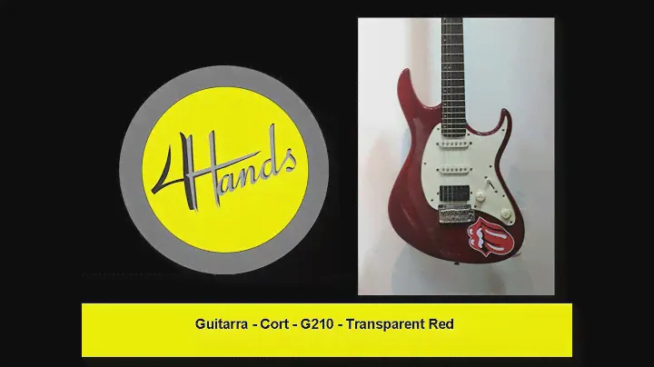 Review 2 - Guitarra - Cort - G210 - Transparent Red