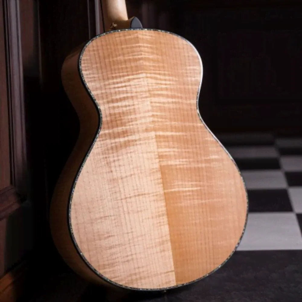 Cort Gold-Passion 6 String Electro Acoustic Guitar with Case - Natural Glossy-1