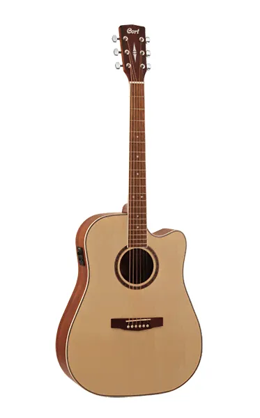 Электроакустическая гитара Cort AD890CF-NT Standard Series-0