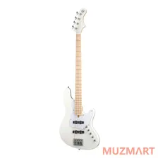 Cort NJS4-WHT Elrick NJS Series Бас-гитара, с чехлом