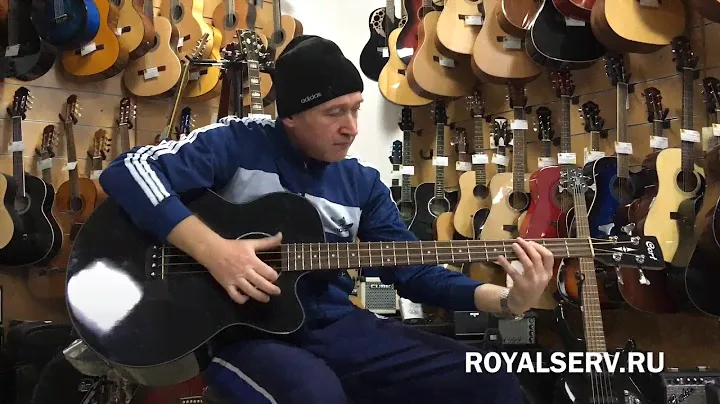 Акустический бас Cort AB850F BK Acoustic Bass Series