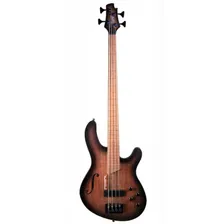 CORT B4FL-MHPZ-OPTA Artisan Series Бас-гитара безладовая, коричневый санберст,... (Арт: DNT-69934-04)