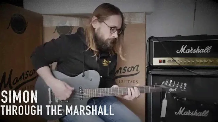 MANSON / CORT MATTHEW BELLAMY SIGNATURE MBC-1 GUITAR DEMONSTRATION