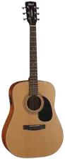Cort AD810E OP Гитара электроакустическая, цвет натуральный (матовый лак)