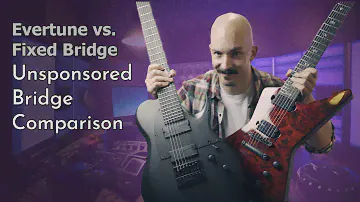 Evertune vs Fixed Bridge | Which is Better for You? | 7 String Guitar | Bridge Gear Review