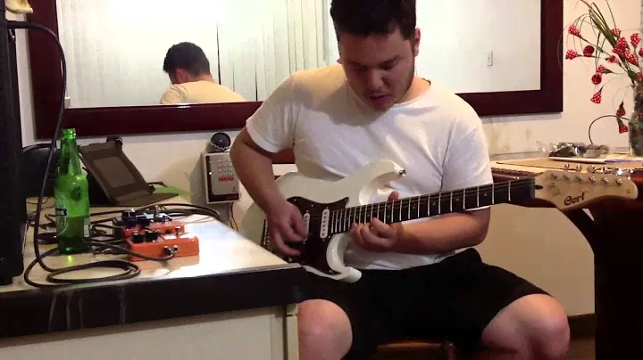 Teste – Cort G210 – Peavey Valveking – Caline Cp-18 Orange Burst + Nux Time Core