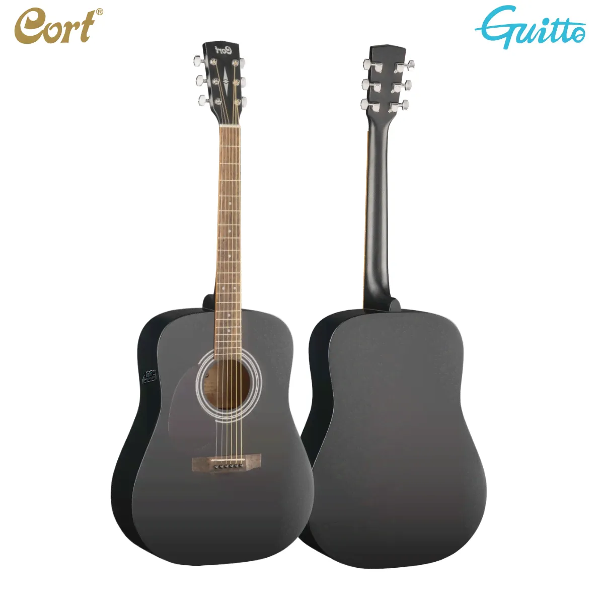 Трансакустическая гитара Cort GGP-05 BKS-2