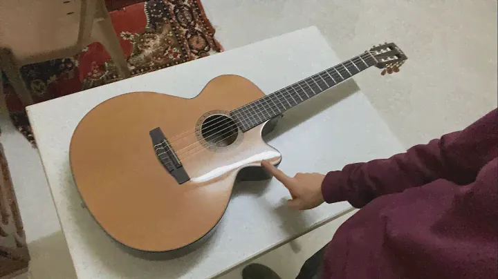 Cort CEC7-NAT Elektro Klasik Gitar Kutu Açılışı ve Akustik Ses İncelemesi