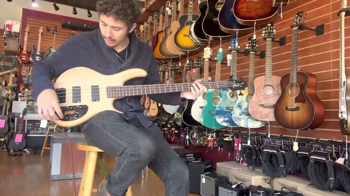 Cort Action Deluxe Ash Bass Guitar