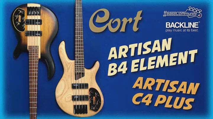 RECENSIONE - REVIEW - Bassi Elettrici Cort Artisan B4 Element e C4 Plus - Cort Artisan Bass Guitars