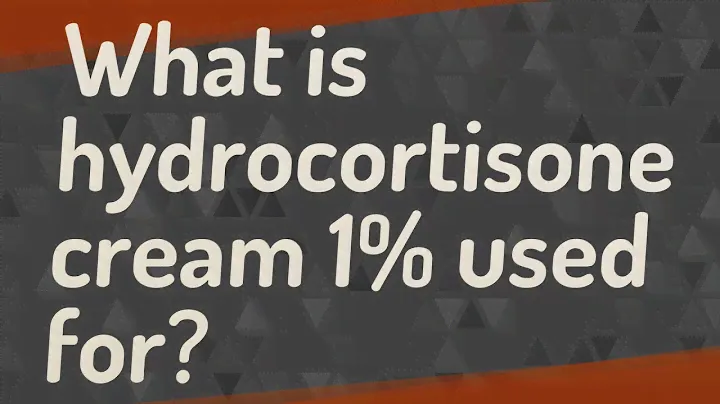 What is hydrocortisone cream 1% used for?