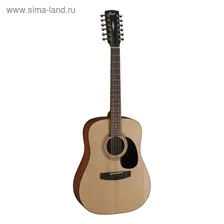 Электроакустическая гитара Cort AD810-12E-OP Standard Series 12-струнная, цвет натуральный
