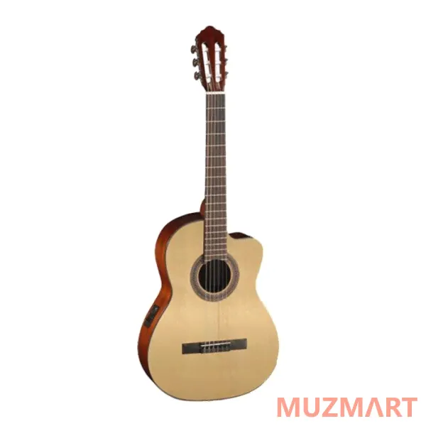 Cort AC120CE-OP Classic Series Классическая гитара со звукоснимателем-0
