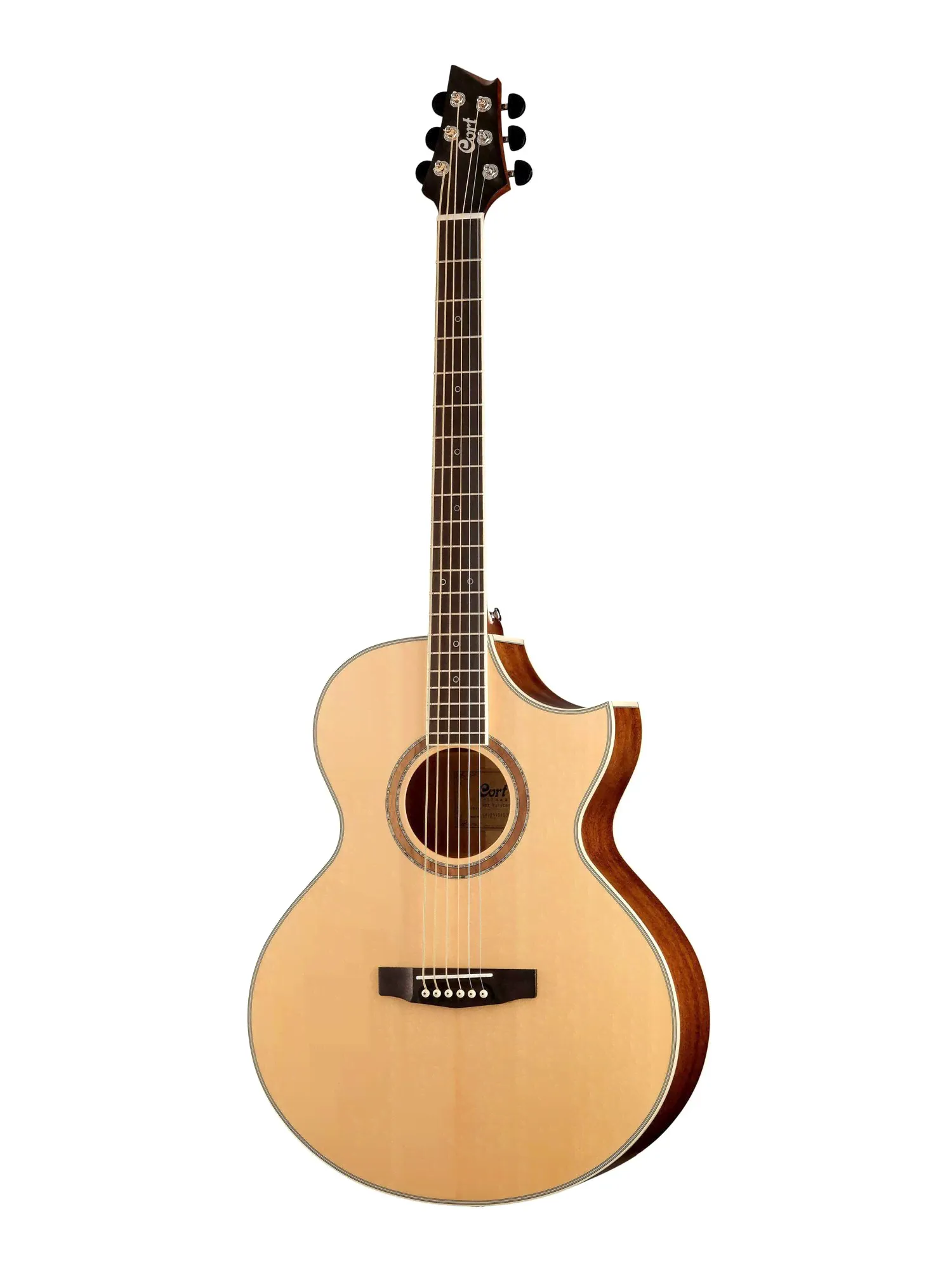 Электроакустическая гитара Cort NDX-Baritone-NS NDX Series, баритон-0